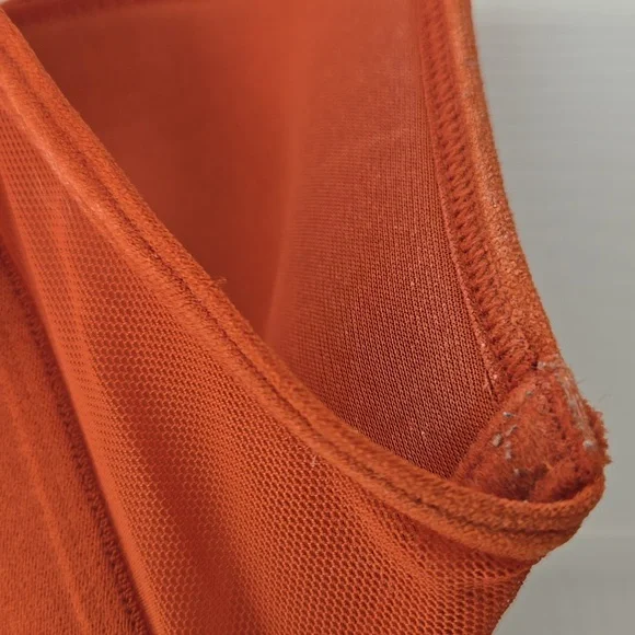 Pepper All You Lightly Lined Mesh Bra In Orange 38B - Picture 5 of 5